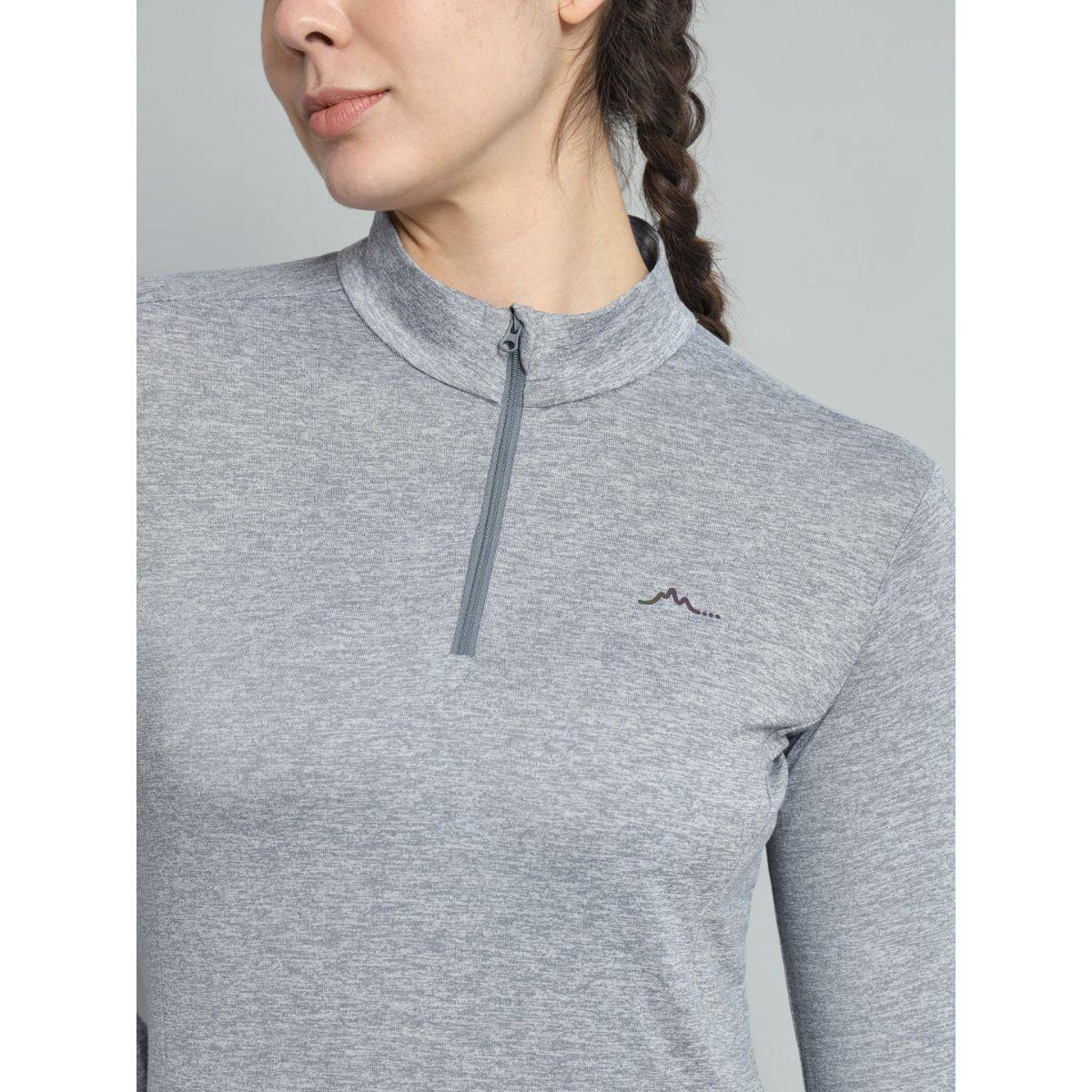 Women's Nomadic Full Sleeves T-Shirt / Baselayer - Silver Gray - OutdoorTravelGear.com