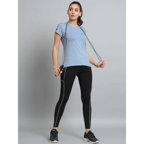 Women's Ultralight Athletic Half Sleeves T-Shirt - Dusk Blue