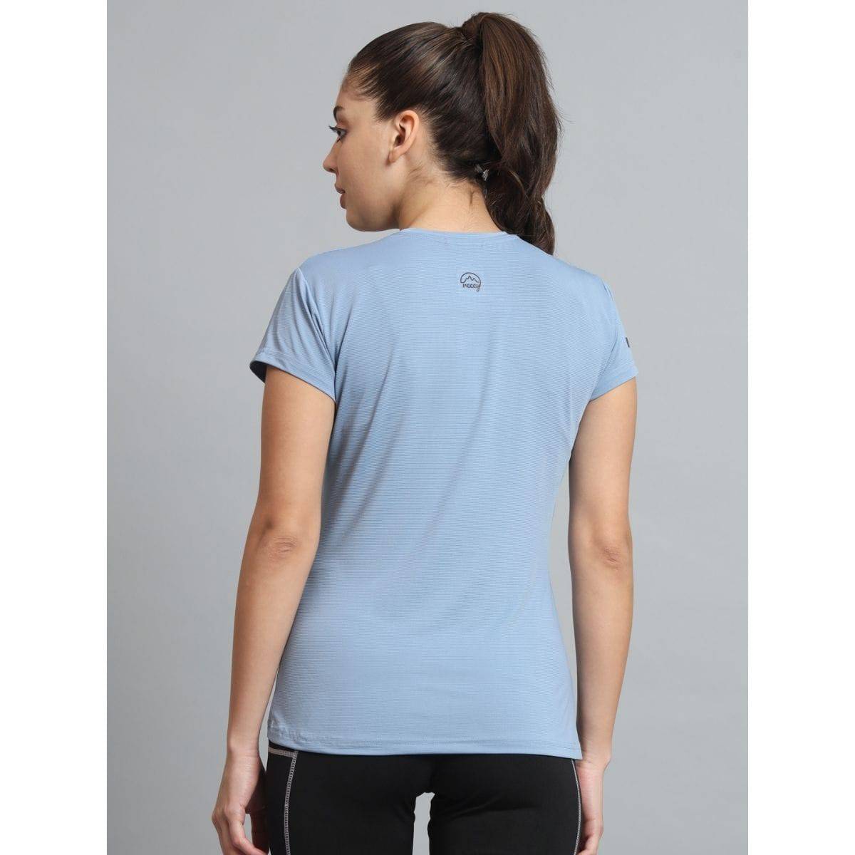 Women's Ultralight Athletic Half Sleeves T-Shirt - Dusk Blue