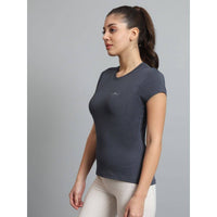 Women's Ultralight Athletic Half Sleeves T-Shirt - Metallic Grey - OutdoorTravelGear.com