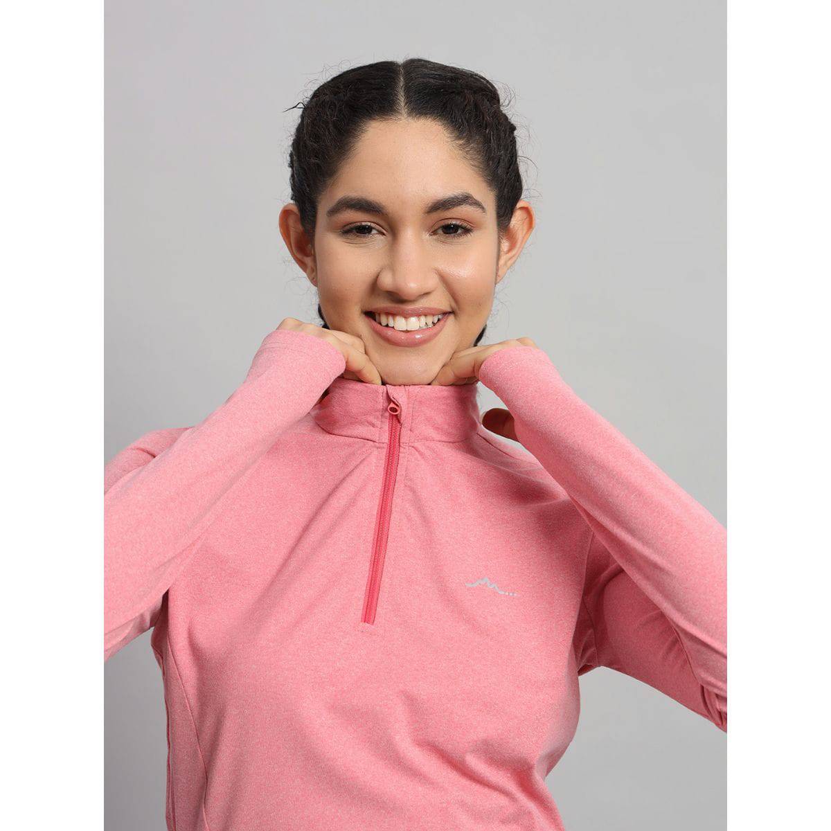 Women's Nomadic Full Sleeves T-Shirt / Baselayer - Bubble Gum