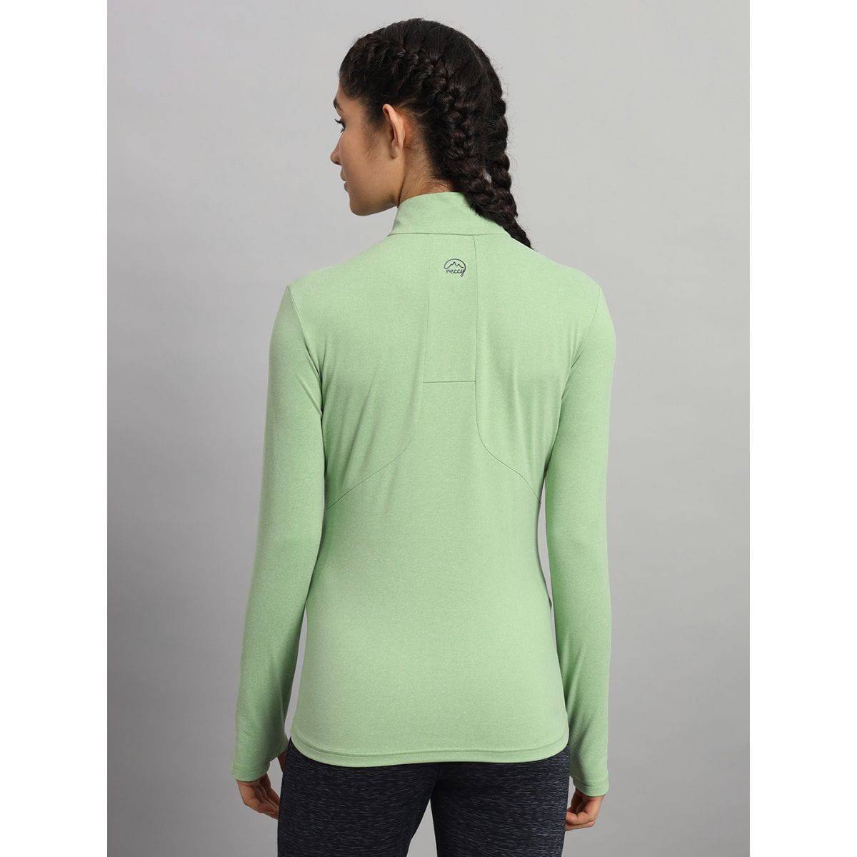 Women's Nomadic Full Sleeves T-Shirt / Baselayer - Green Tea - OutdoorTravelGear.com