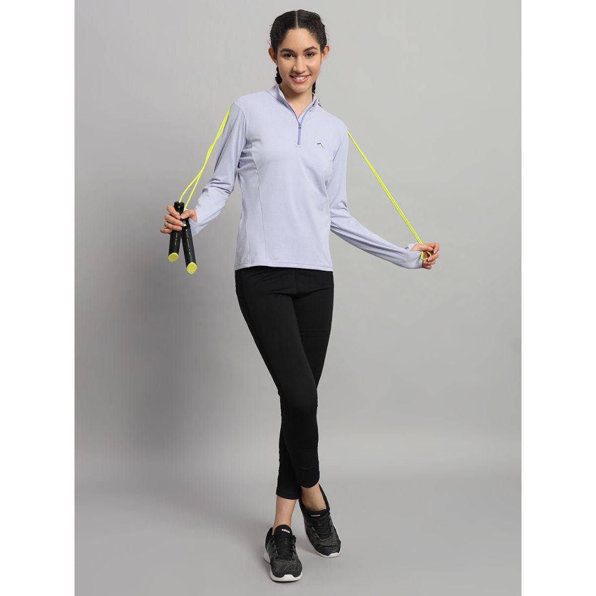 Women's Nomadic Full Sleeves T-Shirt / Baselayer - Lavender - OutdoorTravelGear.com