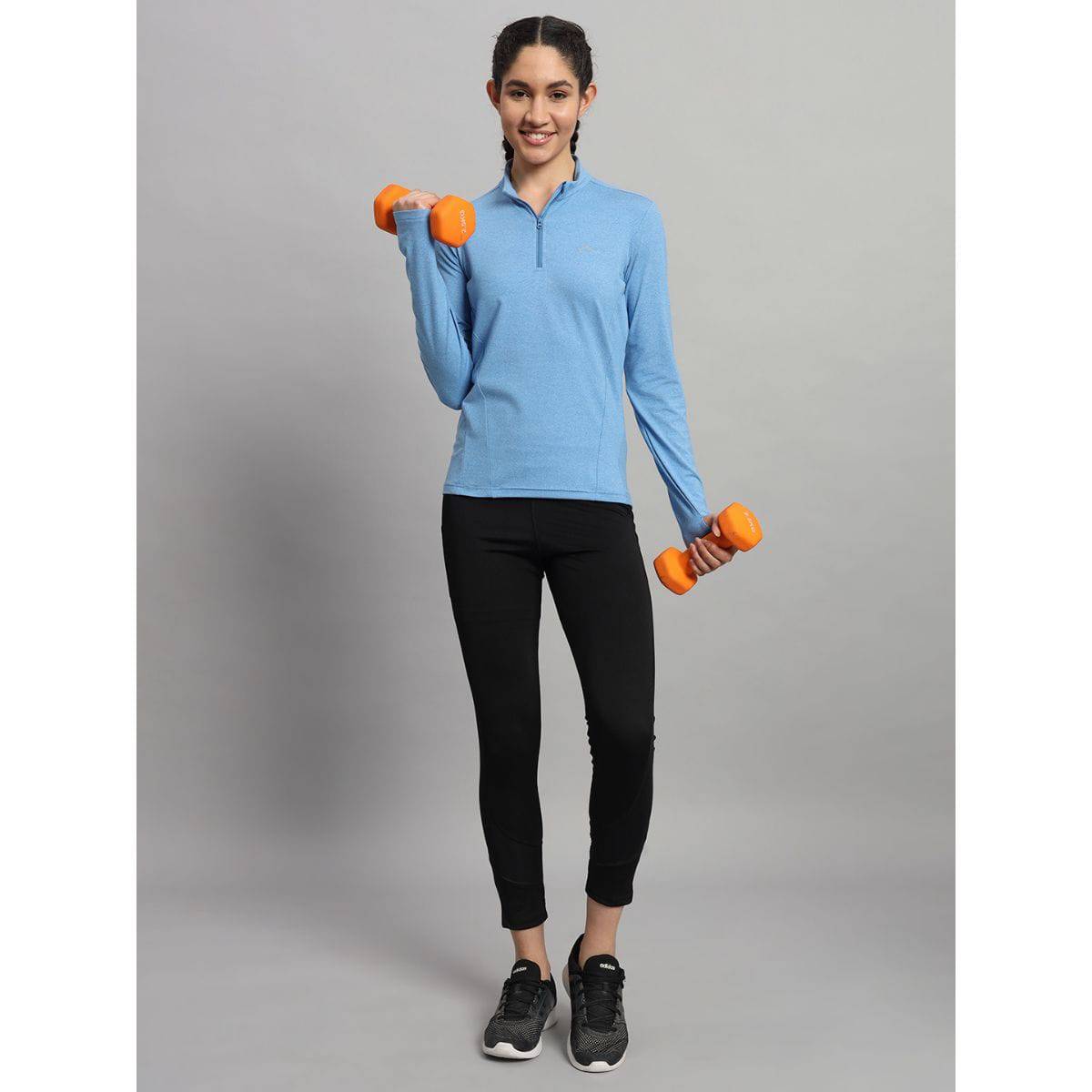 Women's Nomadic Full Sleeves T-Shirt / Baselayer - Lichen Blue