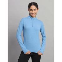 Women's Nomadic Full Sleeves T-Shirt / Baselayer - Lichen Blue