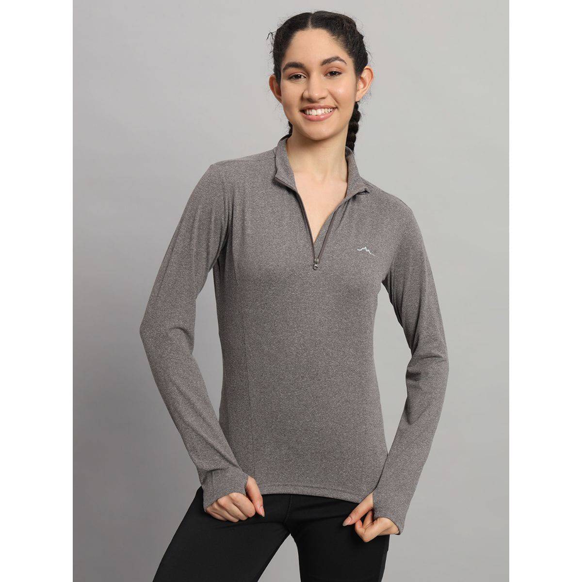 Women's Nomadic Full Sleeves T-Shirt / Baselayer - Pebble