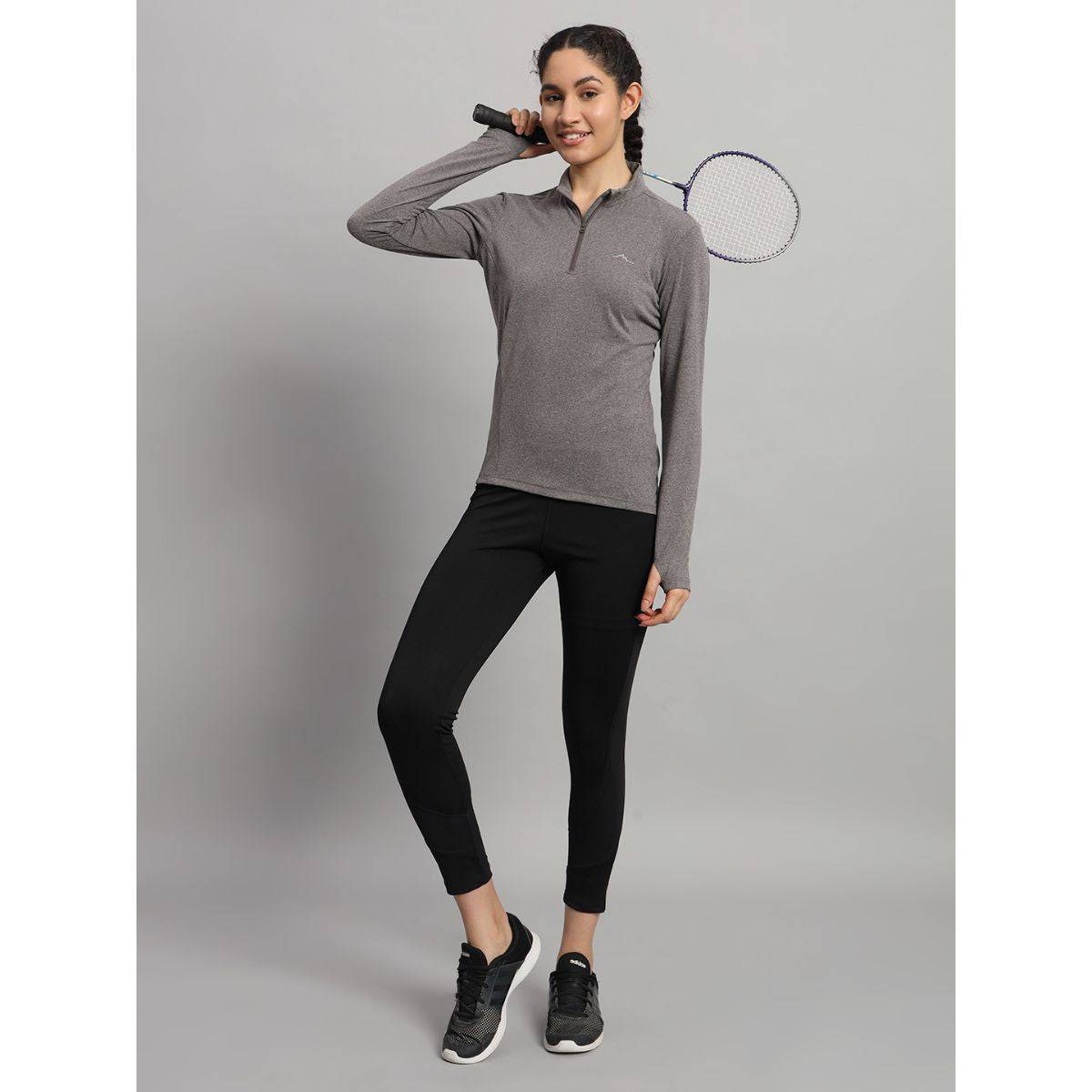 Women's Nomadic Full Sleeves T-Shirt / Baselayer - Pebble - OutdoorTravelGear.com