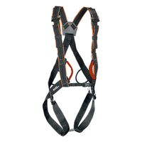 Skill Lite Full Body Work Harness - Black Orange - OutdoorTravelGear.com