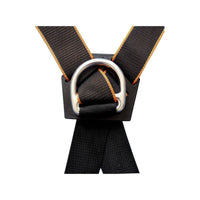 Skill Lite Full Body Work Harness - Black Orange