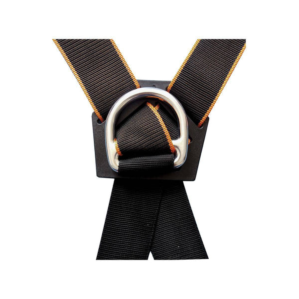 Skill Lite Full Body Work Harness - Black Orange - OutdoorTravelGear.com