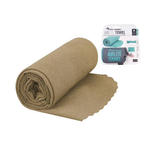 Airlite Towel - Desert Brown - Large - OutdoorTravelGear.com