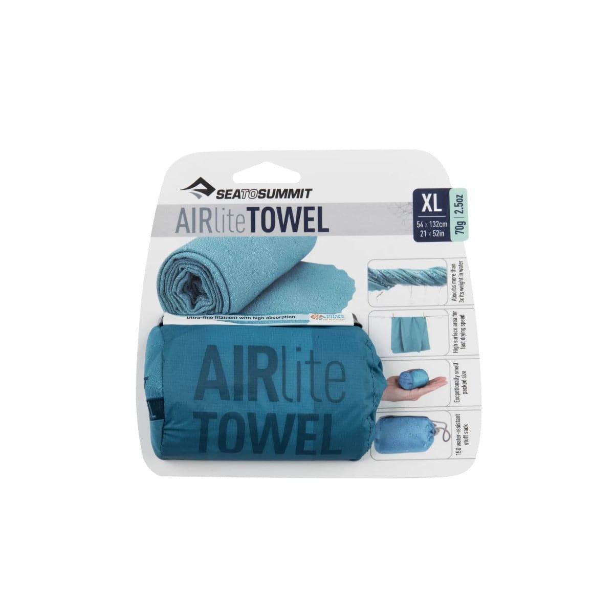 Airlite Towel - Extra Large (XL) - OutdoorTravelGear.com