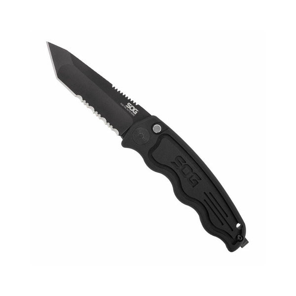 TAC Auto - Tanto - Serrated Folding Knife - ST-13 - OutdoorTravelGear.com