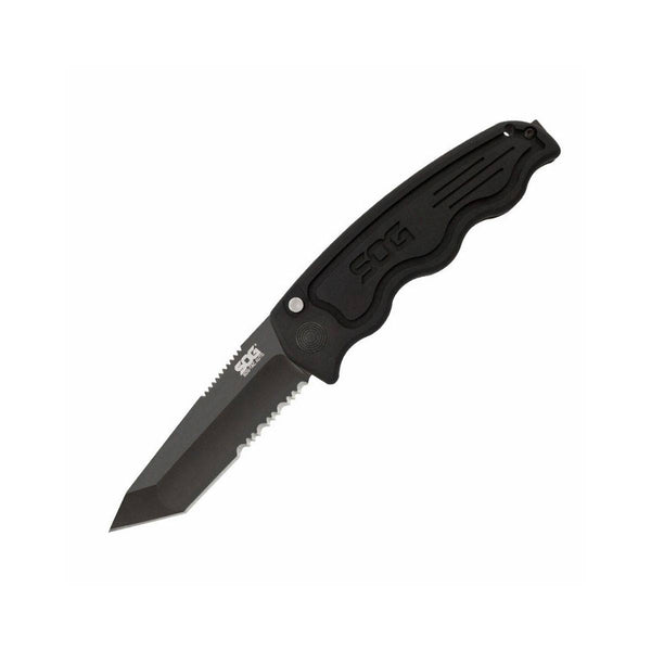 TAC Auto - Tanto - Serrated Knife - ST-04 - OutdoorTravelGear.com