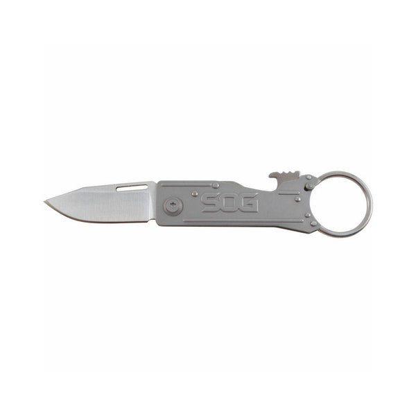 KeyTron Folding Knife - KT1001-CP - Grey - OutdoorTravelGear.com