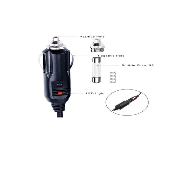 12V Car Cigarette Lighter With Ring Terminals - OutdoorTravelGear.com