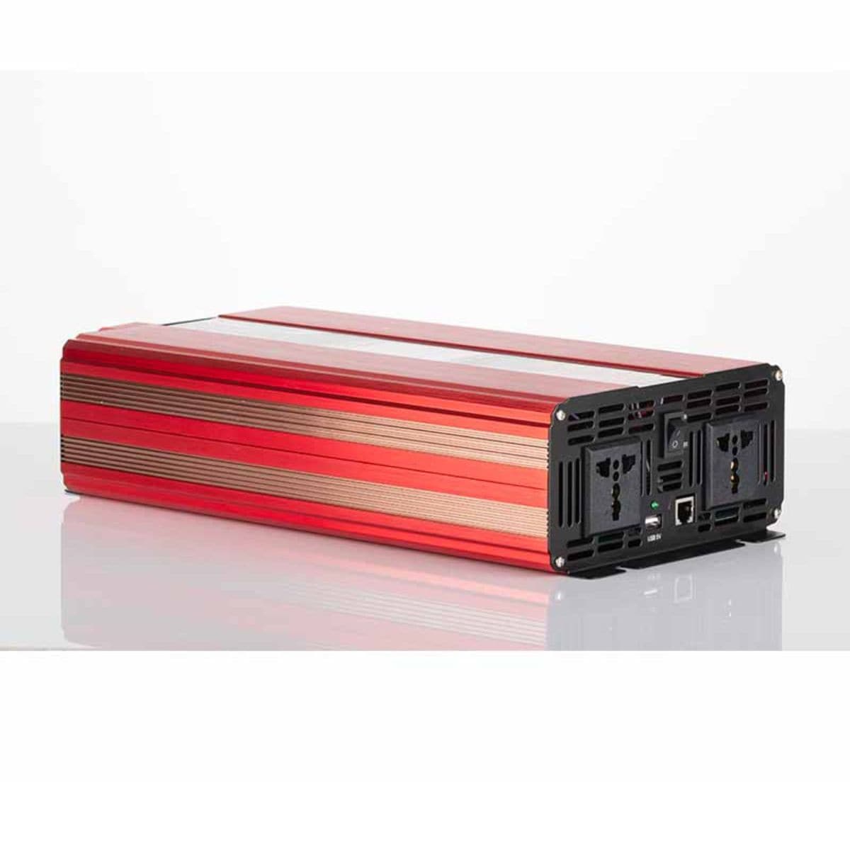 Solar Compact Car Inverter - 12V DC Pure Sine Wave - Output 2000W - OutdoorTravelGear.com