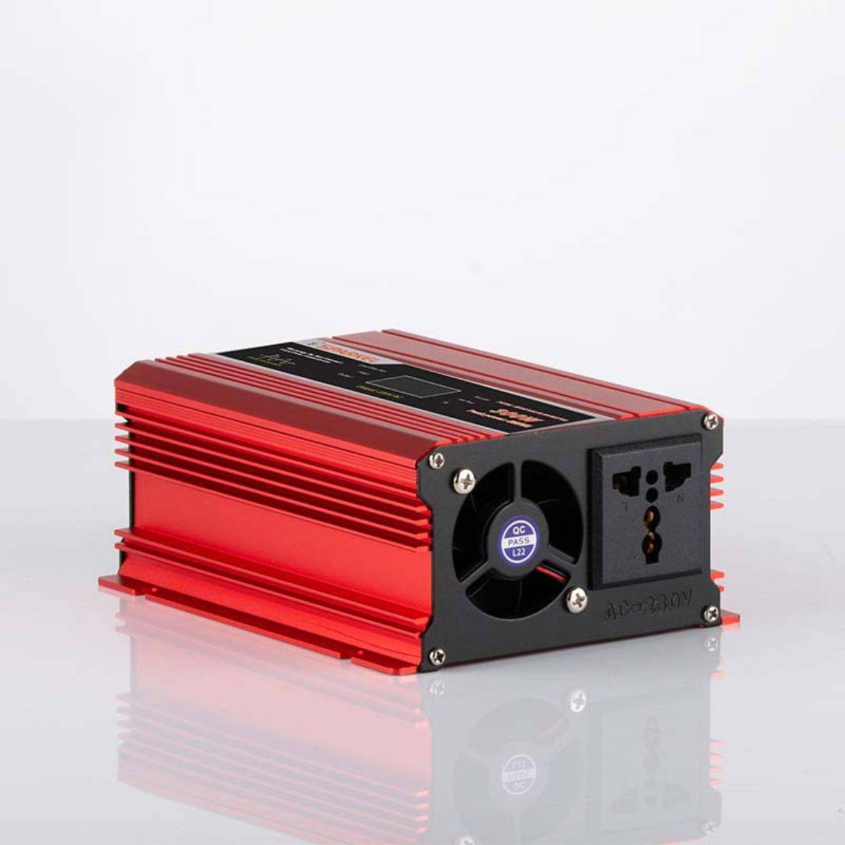 Solar Compact Car Inverter - 12V DC Pure Sine Wave - Output 300W