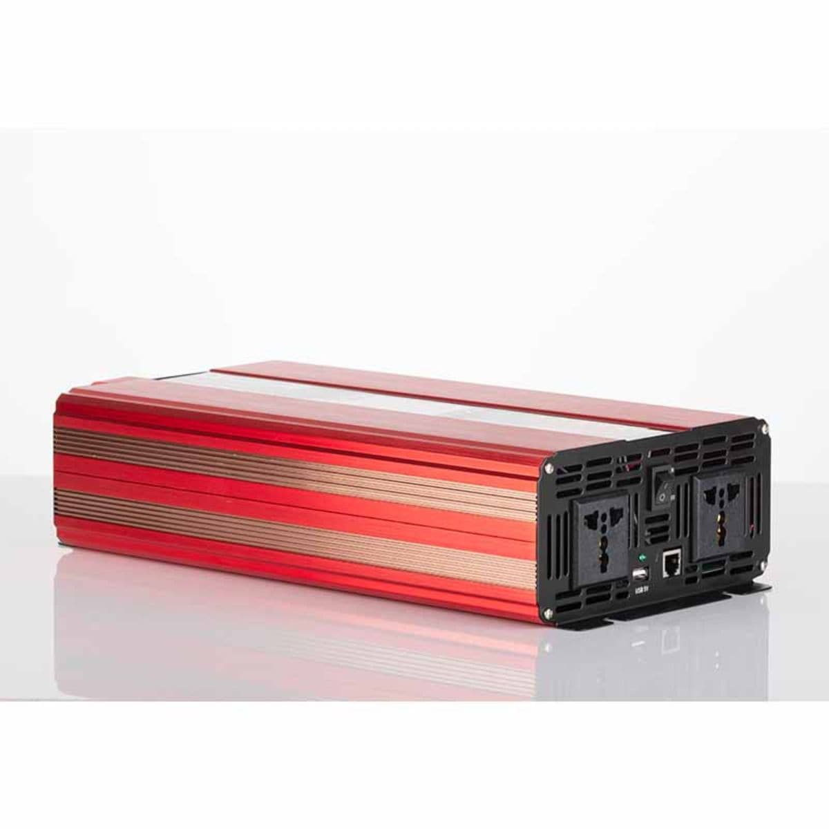 Solar Compact Car Inverter - 24V DC to 230V AC Pure Sine Wave - Output 3000W - OutdoorTravelGear.com