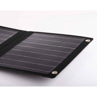 Foldable Solar Panel - 1 Fold with 2 Port USB Charger - 22W