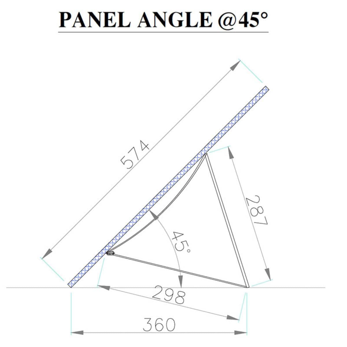 Foldable Solar Panel - 3 Folds with Stand - 12V 200W - OutdoorTravelGear.com