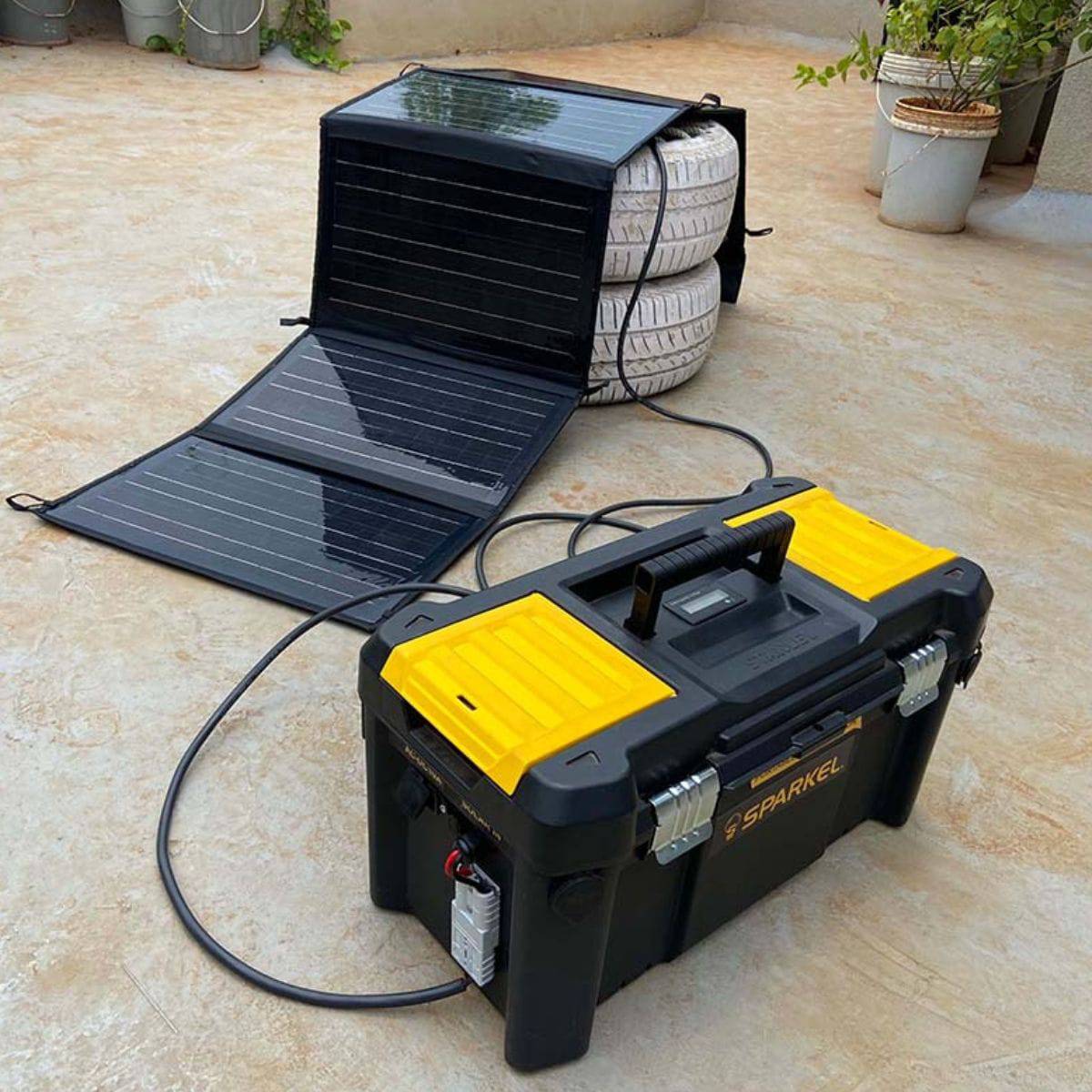 Foldable Solar Panel - 6 Folds without Stand - 115W