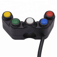 Waterproof  Universal Motorcycle Handlebar Switch - 22mm - OutdoorTravelGear.com