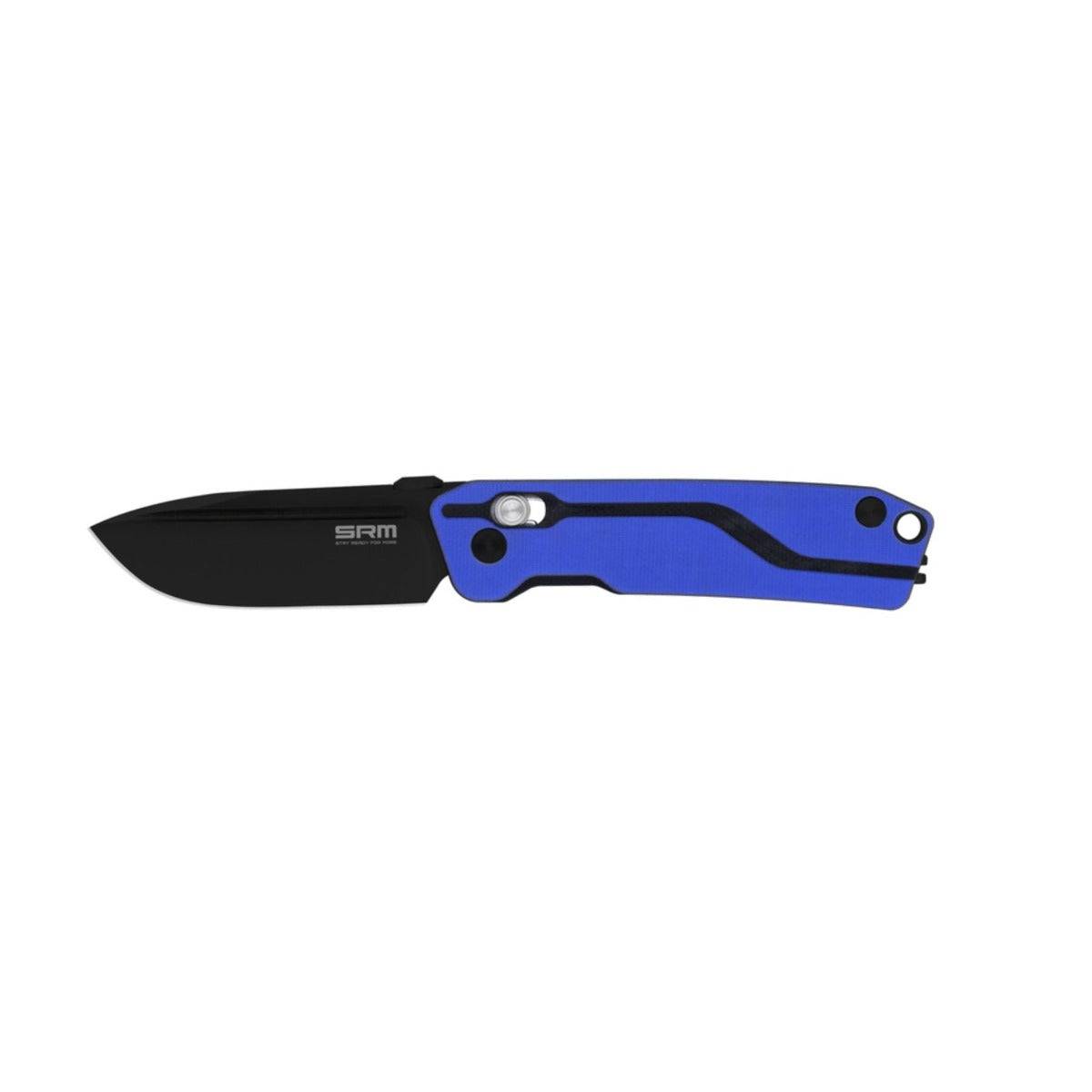 Folding Blade Knife 7228-GI - Blue - OutdoorTravelGear.com