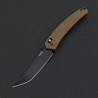 Folding Blade Knife 9211-GW - Brown - OutdoorTravelGear.com