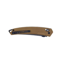 Folding Blade Knife 9211-GW - Brown - OutdoorTravelGear.com