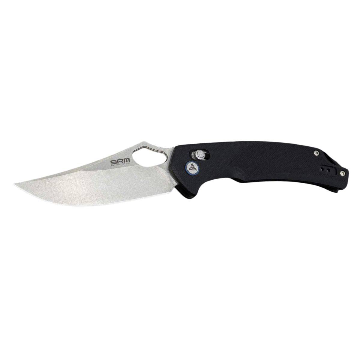 Folding Clip Point Pocket Knife 9202 - Black - OutdoorTravelGear.com