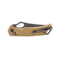 Folding Pocket Knife 9202-GW - Brown - OutdoorTravelGear.com