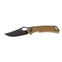 Folding Pocket Knife 9202-GW - Brown - OutdoorTravelGear.com