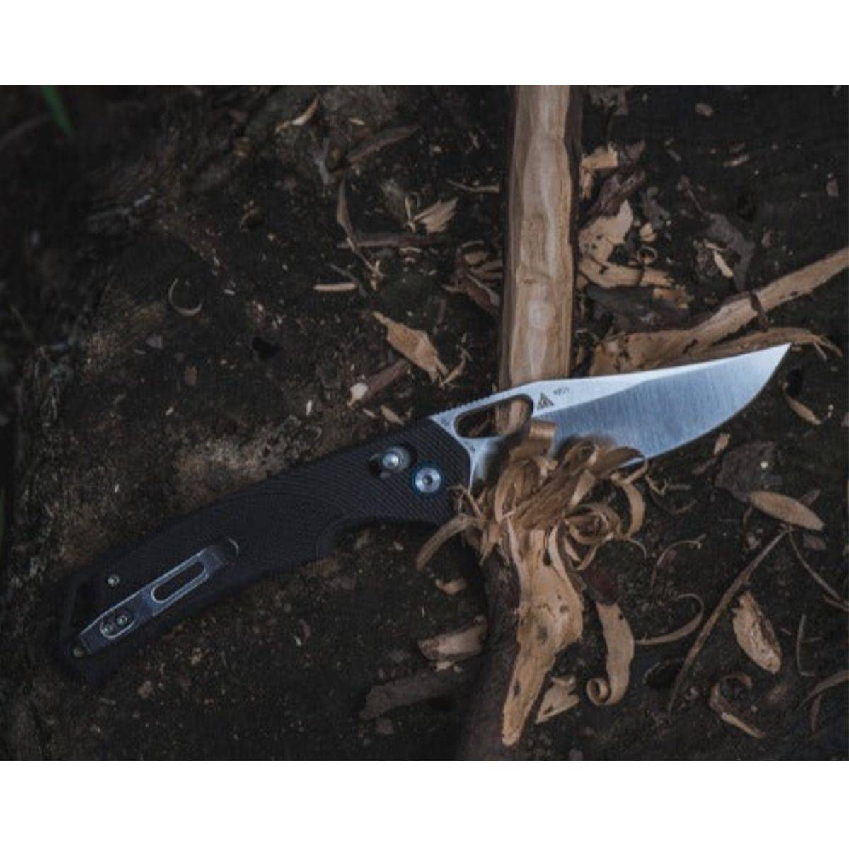 Pocket Folding Knife 9201 - Black - OutdoorTravelGear.com