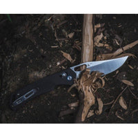 Pocket Folding Knife 9201 - Black - OutdoorTravelGear.com