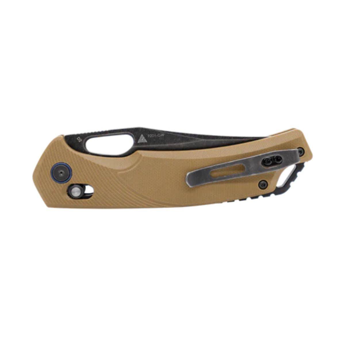 Pocket Folding Knife 9201-GW - Brown - OutdoorTravelGear.com