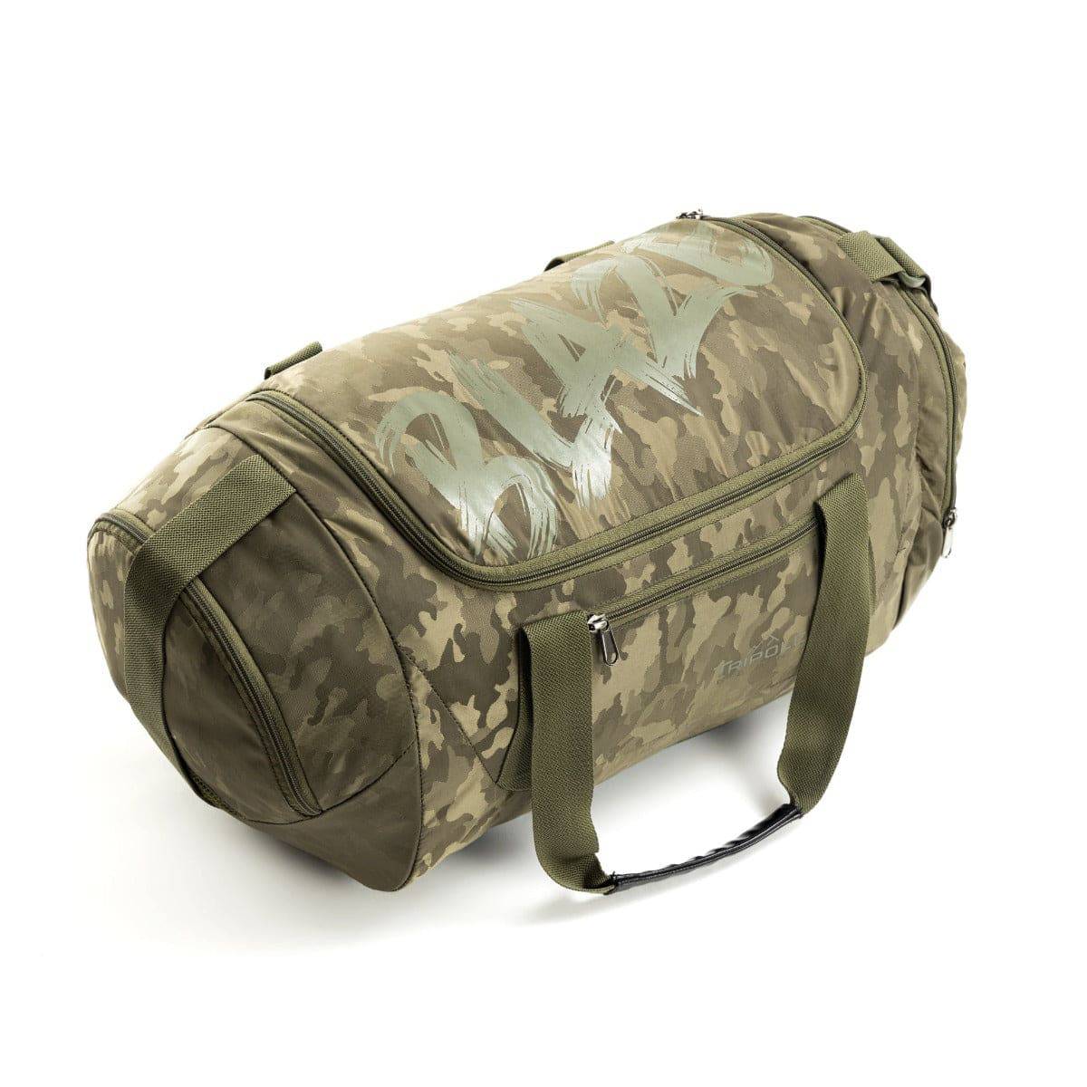 Blaze Gym & Sports Duffel Bag - Green Jaquard - OutdoorTravelGear.com