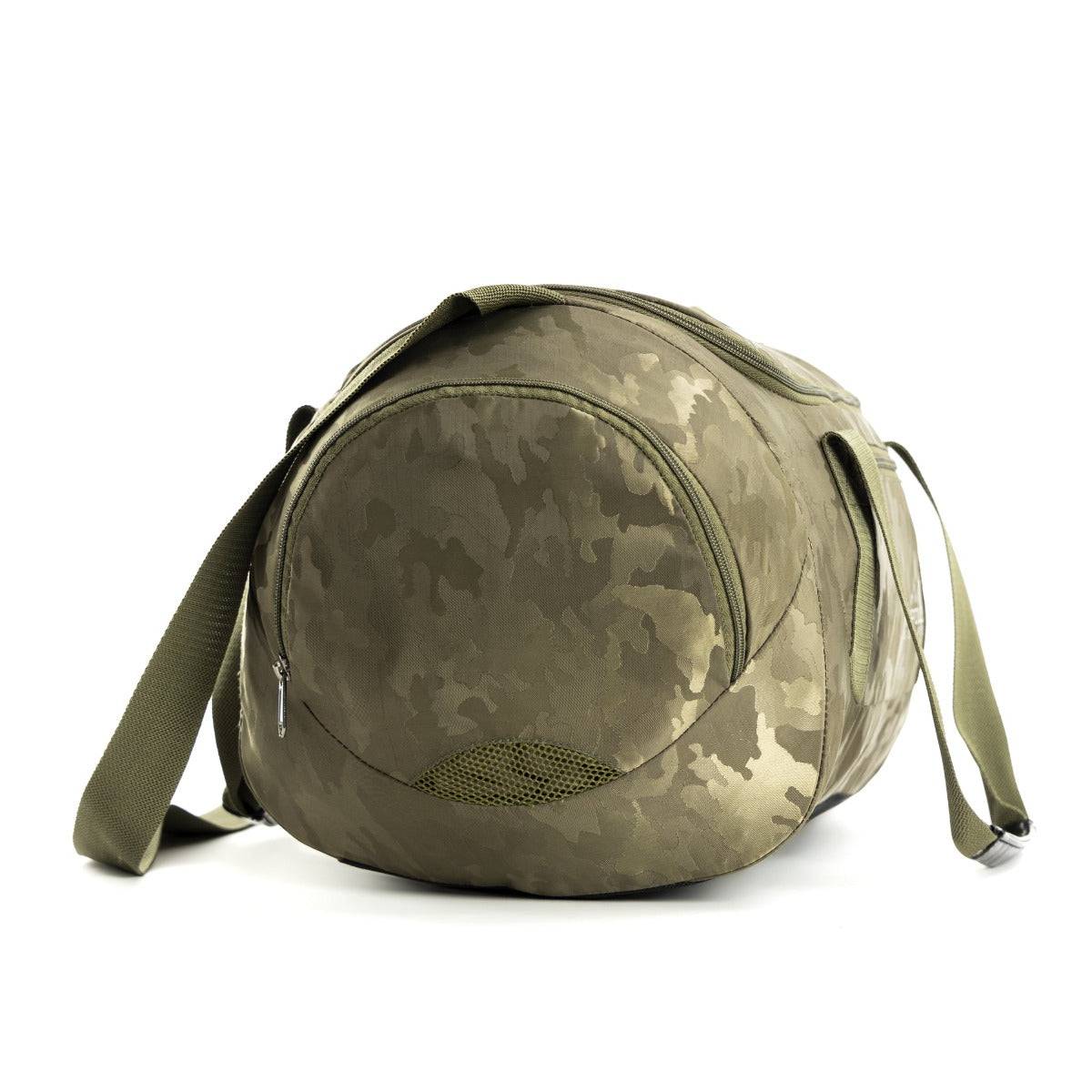 Blaze Gym & Sports Duffel Bag - Green Jaquard - OutdoorTravelGear.com