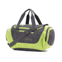 Blaze Gym & Sports Duffel Bag - Grey + Neon Yellow - OutdoorTravelGear.com