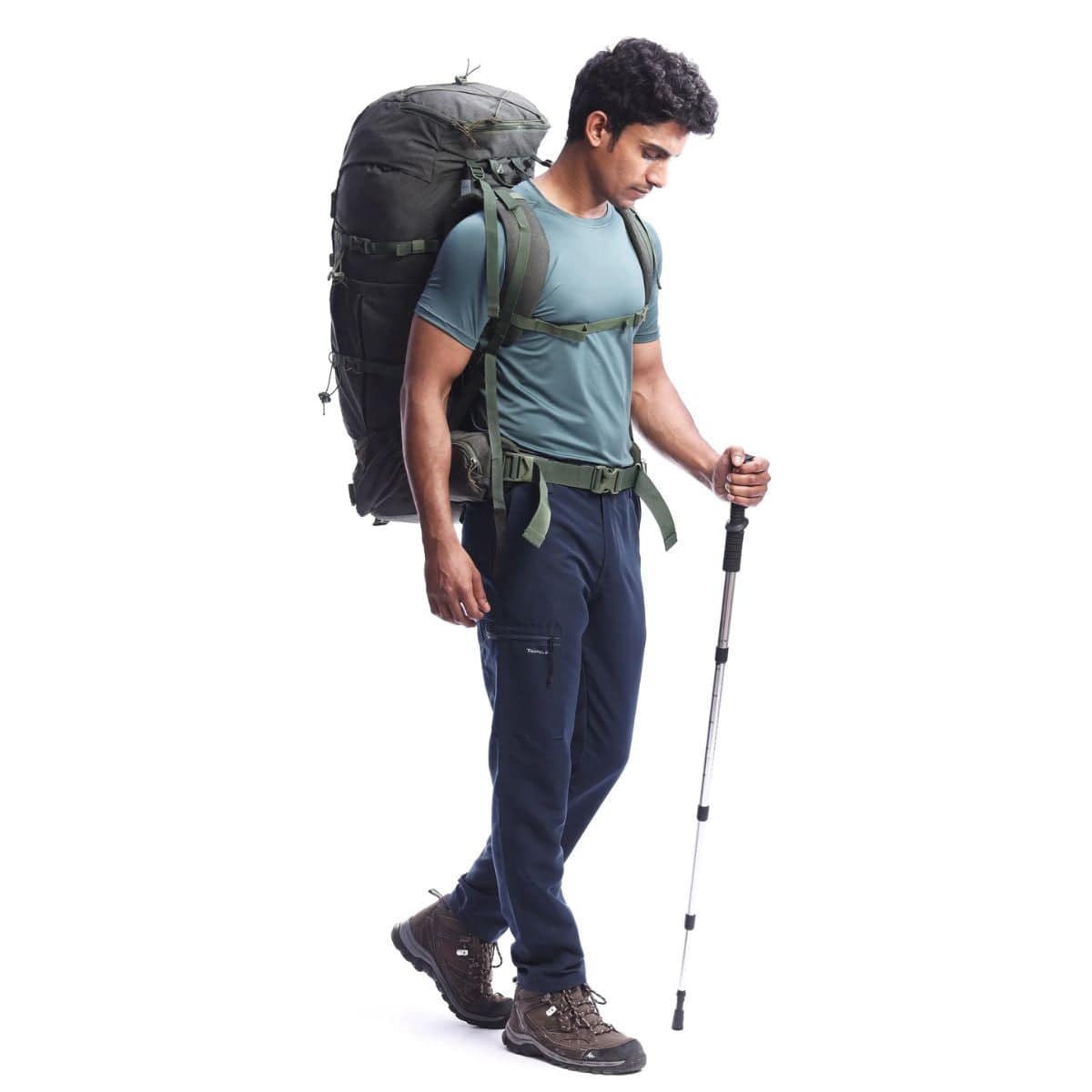 Men's Trekking and Hiking Pants - Blue - OutdoorTravelGear.com