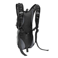 Hydration Backpack for Cycling and Trail Running - 2 Litres - Black - OutdoorTravelGear.com