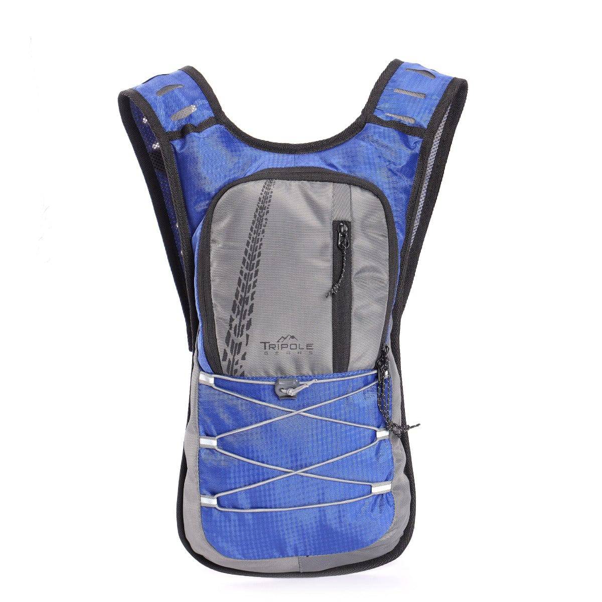 Hydration Backpacks for Cycling and Trail Running - 2 Litres - Blue - OutdoorTravelGear.com