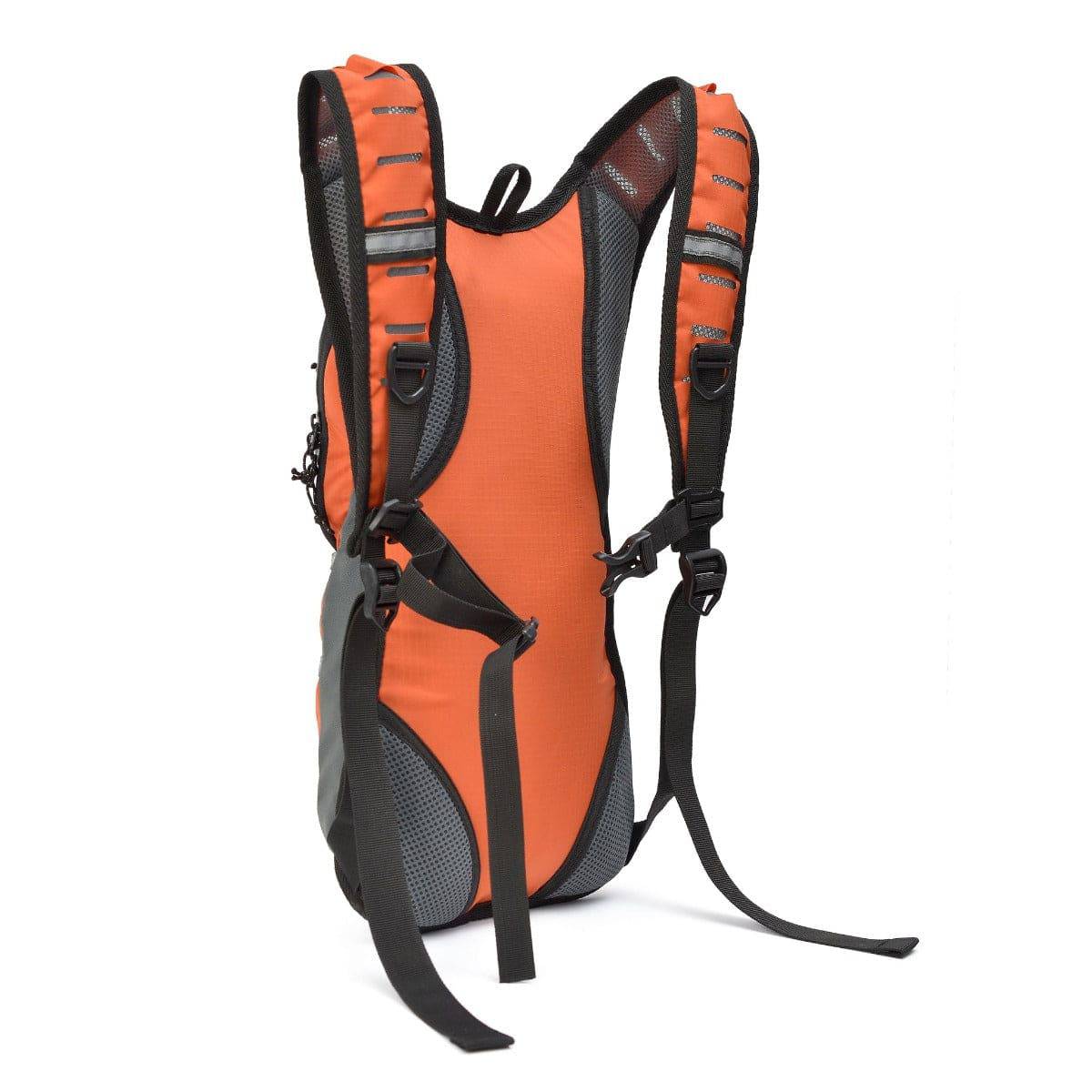 Hydration Backpacks for Cycling and Trail Running - 2 Litres - Orange - OutdoorTravelGear.com