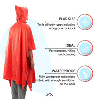 Poncho and Rain Jacket for Daily Use and Hiking - OutdoorTravelGear.com