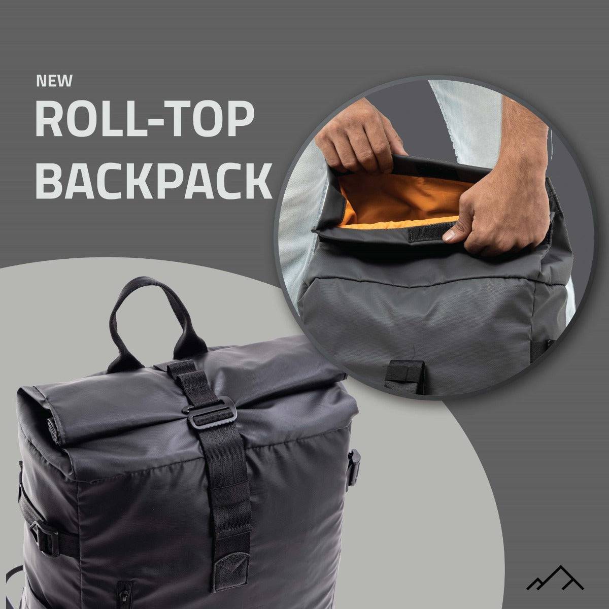 Tusker Roller Top Laptop Backpack - 35 Litre - OutdoorTravelGear.com