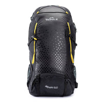 Air Travel and Hiking Rucksack - 62 Litres - Black - OutdoorTravelGear.com