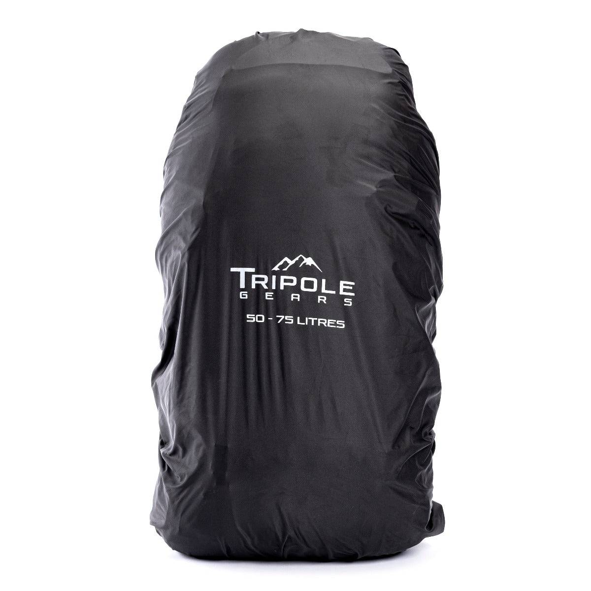 Air Travel and Hiking Rucksack - 62 Litres - Black - OutdoorTravelGear.com