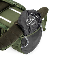 Colonel Pro Metal Frame Rucksack + Detachable Bag & Rain Cover - 105 Litres - Army Green - OutdoorTravelGear.com