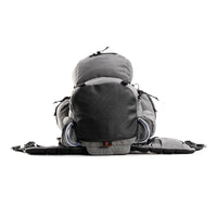 Colonel Pro Metal Frame Rucksack + Detachable Bag & Rain Cover - 90 Litres - Grey - OutdoorTravelGear.com