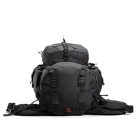 Colonel Series Rucksack + Detachable Day Pack & Rain Cover - 80 Litres  - Black - OutdoorTravelGear.com